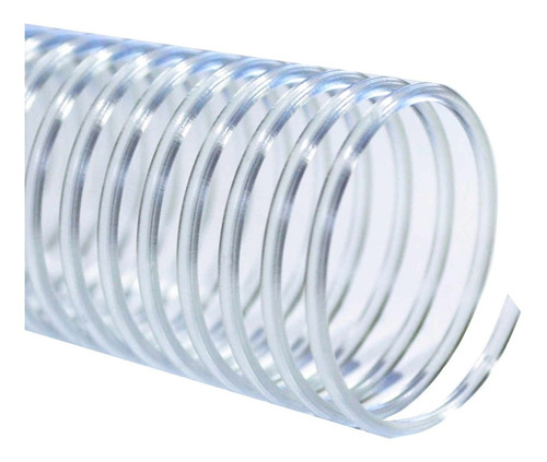 Imagen 1 de 2 de Espirales Pvc Plastic 12mm X 50uni Espiraladora Encuadernado