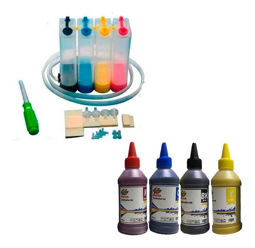 Sistema Continuo Creaprint Para Hp Full Tinta Envio Gratis