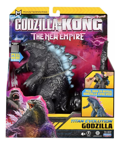 Godzilla Vs Kong The New Empire Titan Evolution Godzilla 18c