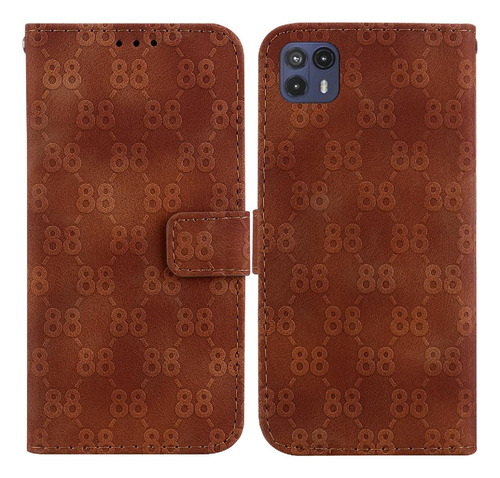 Funda De Teléfono Para Motorola Moto G50 5g Pu Cuero Doble 8