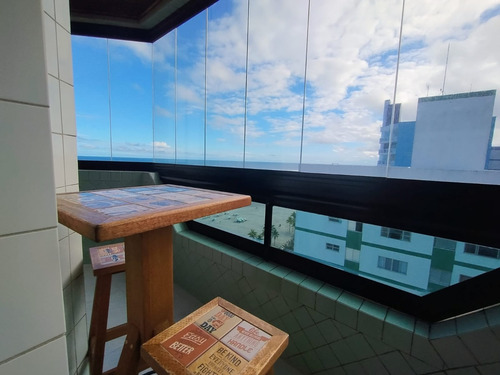 Apartmento Com 01 Quarto Frente Ao Mar.