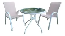 Comprar Juego Jardin \u002F Patio. Tres Piezas Mesa 80 Cm Y Dos Sillones 