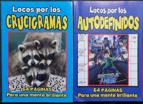 Crucigramas, Autodefinidos, Sopas De Letras Y Sudokus X20