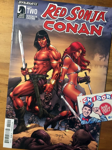 Comic - Red Sonja  Conan #2 Ed Benes Variant