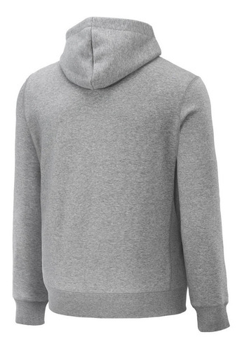 Imagen 2 de 2 de Poleron Capucha Puma Suede Hoodie Fl Gris Hombre