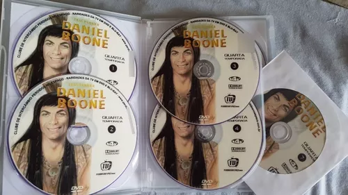 Daniel Boone Série Completa 165 Eps. Dublados 9 Boxes 48 Dvd