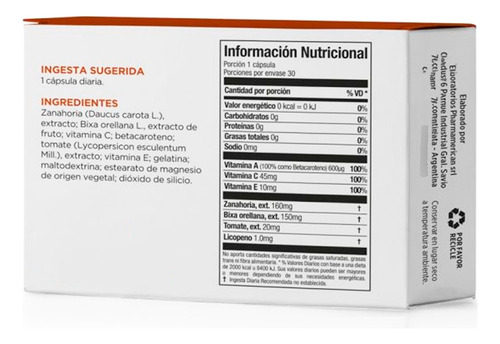 Vitamin Way Kit X3 Cajas Bronsol Suplemento Bronceado X30 3c