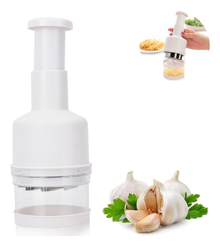 Picador Picatodo Manual Chopper Para Verduras Pica Todo