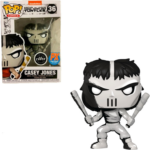 Funko Pop Las Tortugas Ninja Casey Jones Chase Exclusive