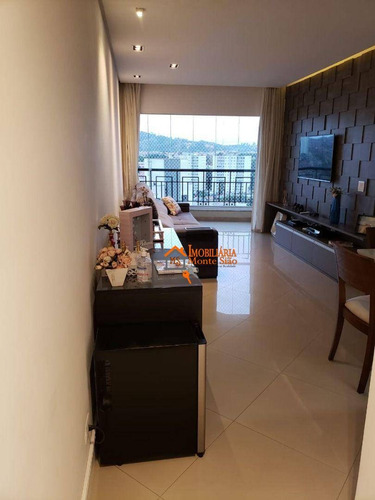 Imagem 1 de 18 de Apartamento A Venda Com 2 Dormitórios À Venda, 83 M² Por R$ 670.000 - Picanco - Guarulhos/sp - Ap3428