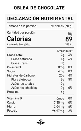 Obleas De Chocolate Sin AzĂșcar 60g Nochiola