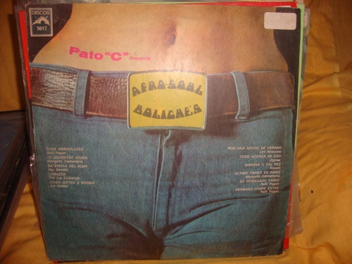 Vinilo Pato C Presenta Afro Soul Boliche S D2