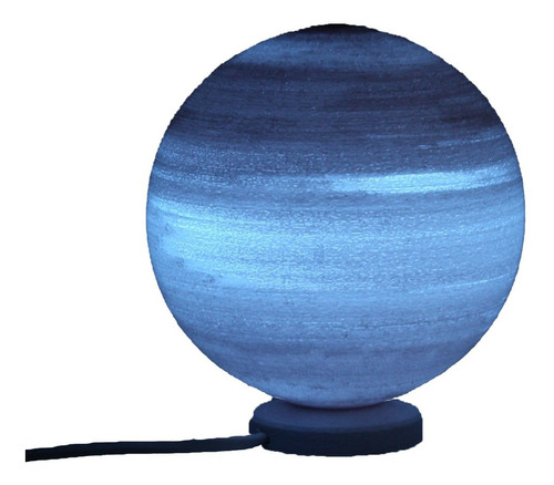 Lampara Velador Urano 14 Cm Astrolampara Sistema Solar