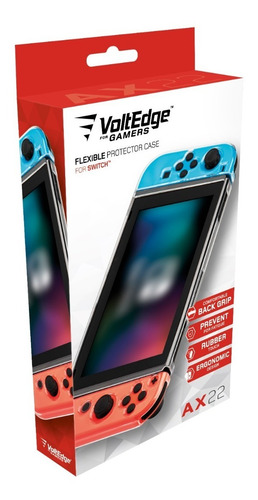 Imagen 1 de 4 de Funda Protectora Flexible Ax22 Voltedge Para Nintendo Switch