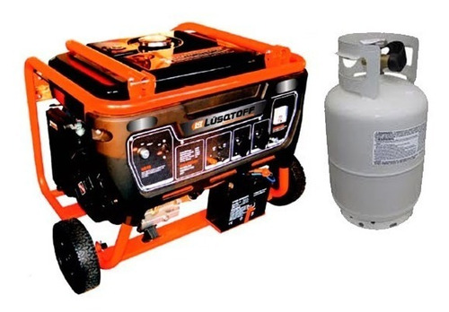 Grupo Electrogeno Generador Gas Naftero 3500w 6,5hp Rex