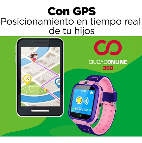 Reloj Inteligente Para Niños Con Gps