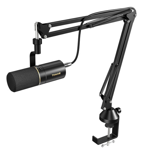 Tonor Dynamic Micrófono, Usb O Xlr, For Podcast, With Br...