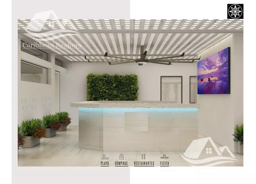 Departamento En Venta En Playa Del Carmen Emm1008