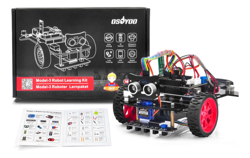 Osoyoo Modelo 3 Robot Car Diy Starter Kit Para Arduino: Rob.