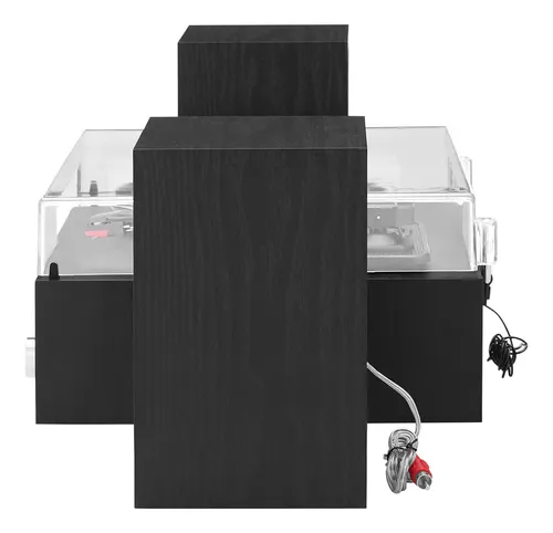 Tocadiscos Bluetooth Y Radio Crosley Cr7022a-bk Y Altavoces