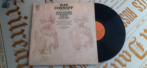 Ray Conniff Matandome Suavemente Con Su Cancion Vinilo Vg