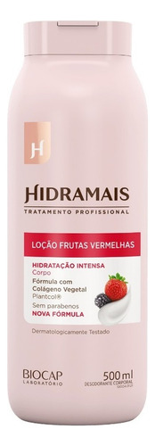 Loção Hidratante Frutas Vermelhas 500ml Hidramais Tipo De Embalagem Pote Fragrância Frutas Vermelhas