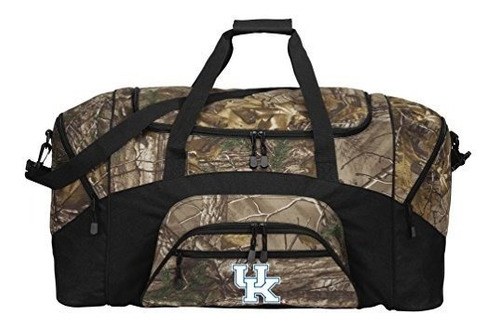 Realtree Camo Universidad De Kentucky Duffel Bolsa O Camufla