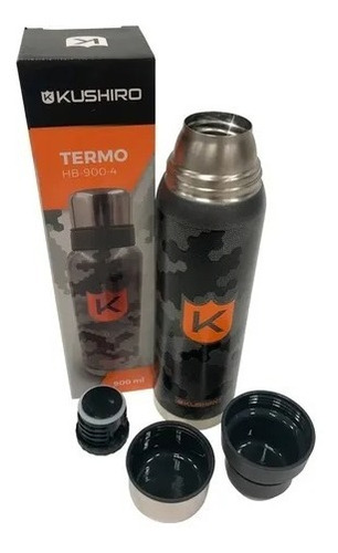Imagen 2 de 8 de Termo De 900ml Acero Inoxidable 24hs Kushiro