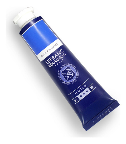 Tinta Óleo Fine Lefranc & Bourgeois 40ml Cor do óleo 063 Primary Blue