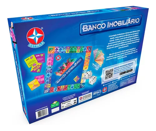 Jogo Banco Imobiliário Mundo - Estrela - Estrela