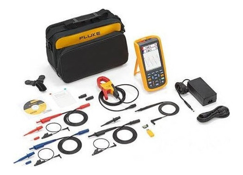 Fluke Scopemeter Osciloscopio Industrial Con Probador De Bus