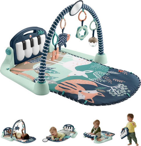 Fisher-price Alfombrilla De Juego Para Bebé, Gimnasio De P.