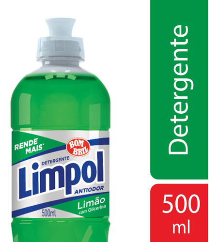Detergente Limpol Limao 500ml