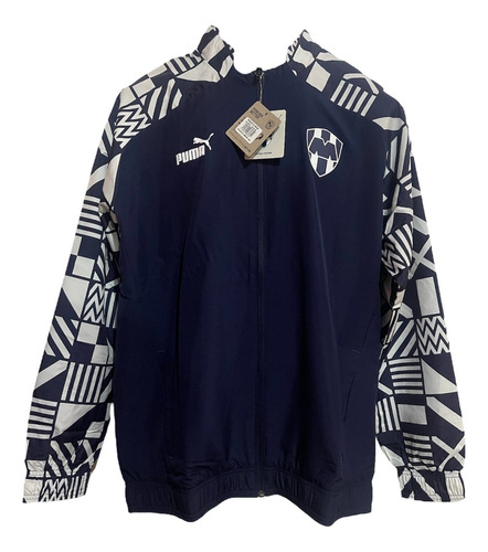 Chamarra Prematch Puma Rayados De Monterrey 2023 Profesional