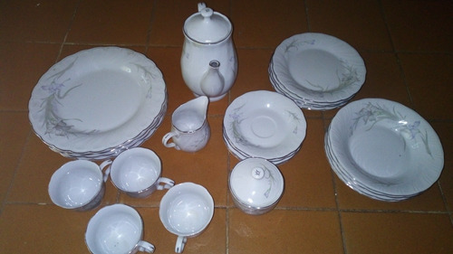 Imagen 4 de 4 de Juego De Vajilla 4 Puestos Cerámica China 23 Pz