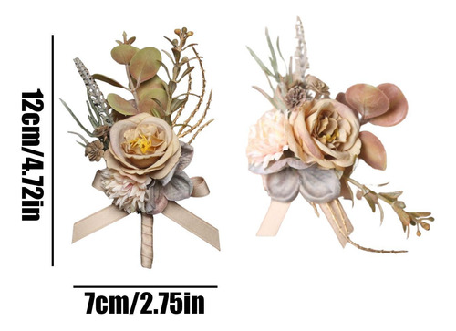 Muñeca De Corsage Corsage Y Boutonniere Set 2x Corsaes De Mu