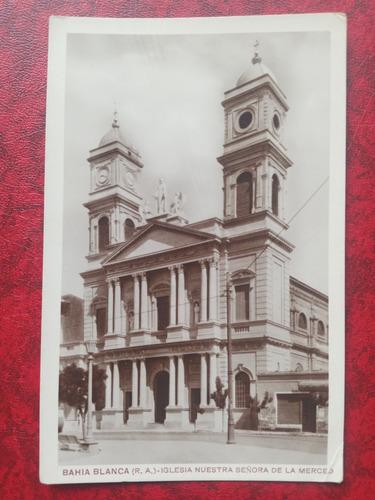 Bahia Blanca Iglesia Nuestra Señora De La Merced Foto Postal