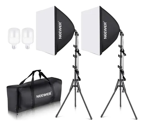 Kit De Iluminação Softbox Neewer, Pacote Com 2 Led 5700k