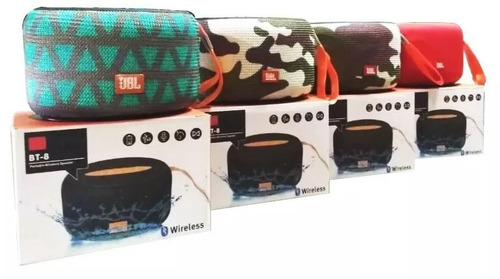 Corneta Portatil Jbl Bt8 Bluetooth Aux Pendrive Portatil