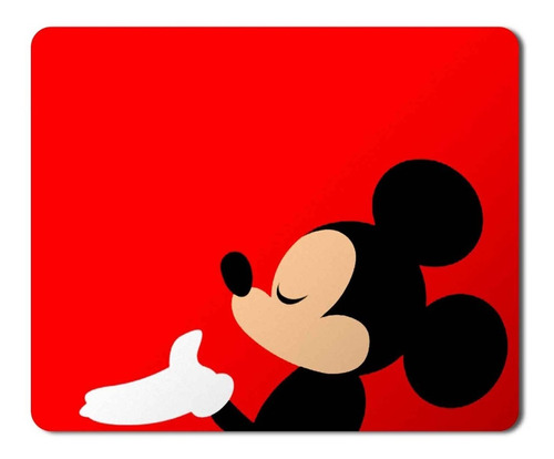 Mouse Pad Mickey Rojo 
