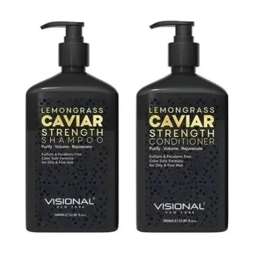 Pack Shampoo Y Acondicionador Visional 400ml Sulfate Free
