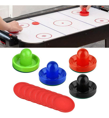 Empujadores Y Discos De Air Hockey Discos De 2,5 4 Colores