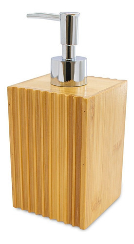 Dispenser De Jabon Liquido Oklahoma Bamboo Wood Color Madera