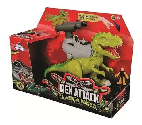 Dinossauro Adijomar Rex Ataca 863