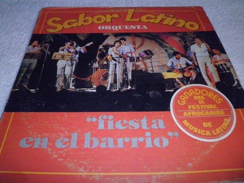 Disco Salsa Orquesta Sabor Latino - Fiesta En El Barrio (83)