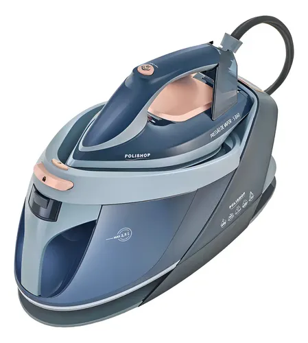 Ferro A Vapor Protect & Care Polishop Com 1800w E Reservatório De ​1.5l Azul-escuro 127v