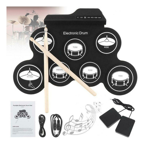 Batería Electrónica 5 Afinaciones Dc 5v Excelente Sonido