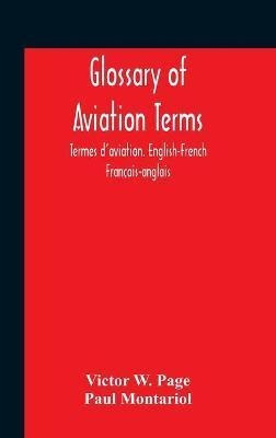 Libro Glossary Of Aviation Terms. Termes D'aviation. Engl...