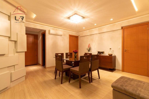 Apartamento Com 3 Dormitórios À Venda, 122 M² Por R$ 997.000,00 - Batel - Curitiba/pr - Ap0907