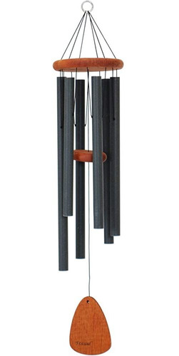 Festival De 36 Pulgadas Redwood Wind Chime En Forest Green B